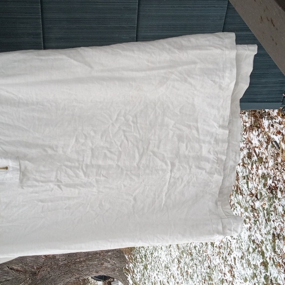 Linen tunic top Med Ellen Tracy - Picture 5 of 9